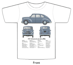 Jowett Javelin (PB) 1947-50 T-shirt Front